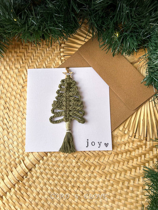 Christmas Ornament Greeting Card