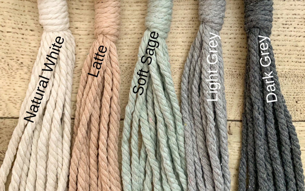 JUNIPER Macramé Triple Hat Hanger