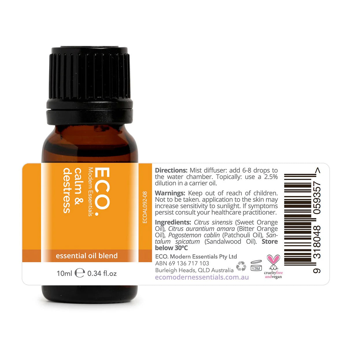 Essential Oil Diffuser Gift Set - Calm & Destress