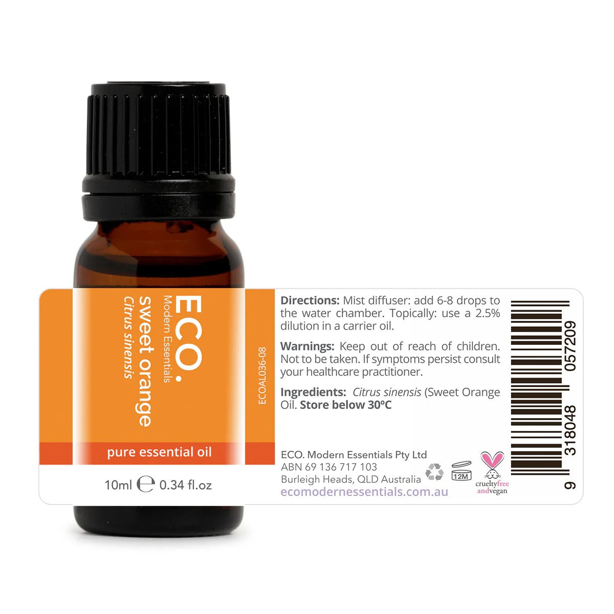 Pure Essential Oil - Sweet Orange