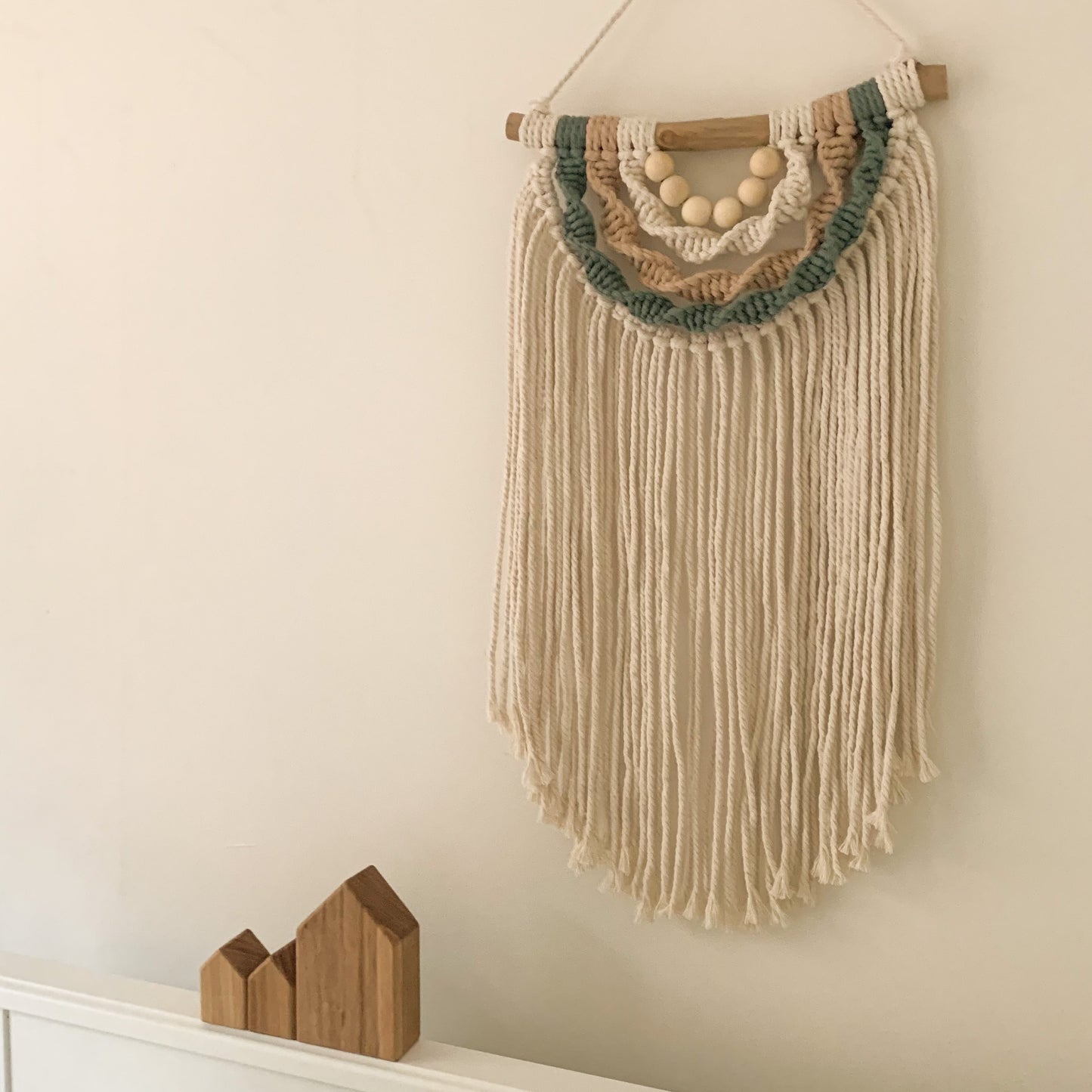RAINBOW Macrame Wall Hanging