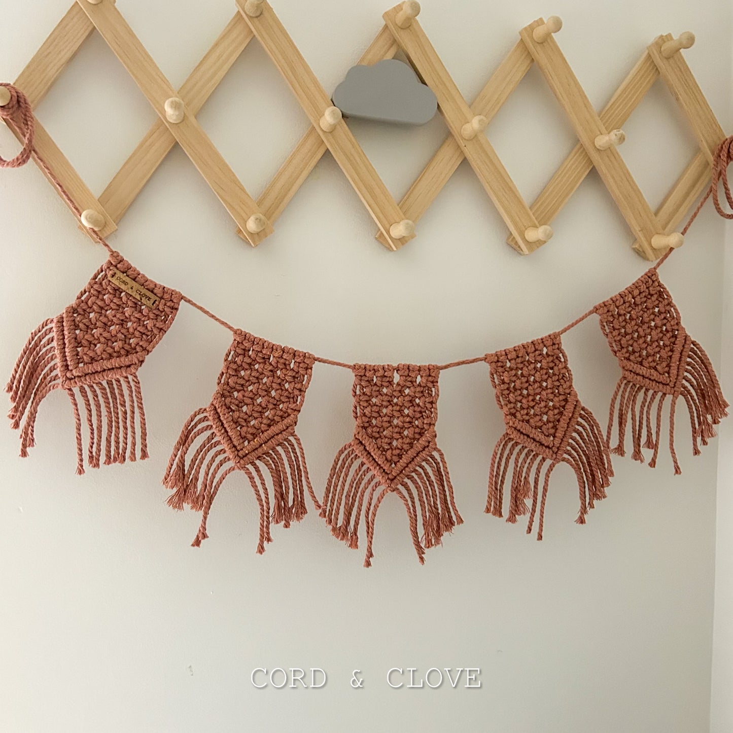 Mini Macrame Bunting