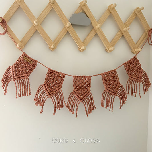 Mini Macrame Bunting