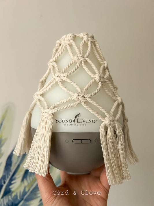 Macrame Diffuser Cosy for Young Living Diffusers