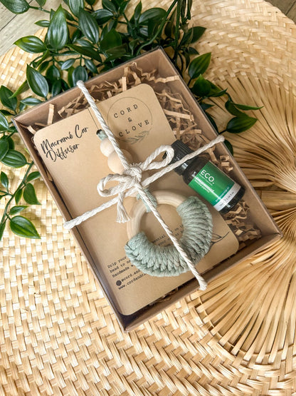 Essential Oil Diffuser Gift Set - Peppermint