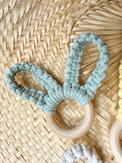 Macrame Easter Napkin Rings