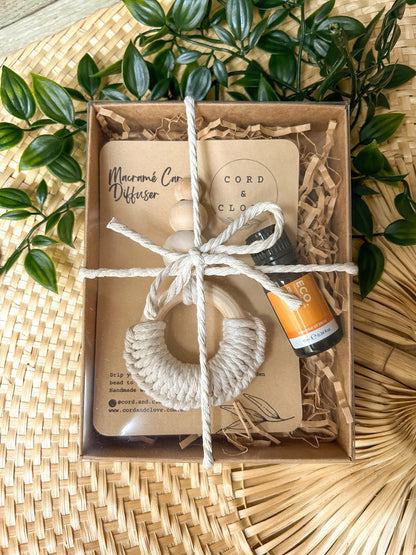 Essential Oil Diffuser Gift Set - Calm & Destress