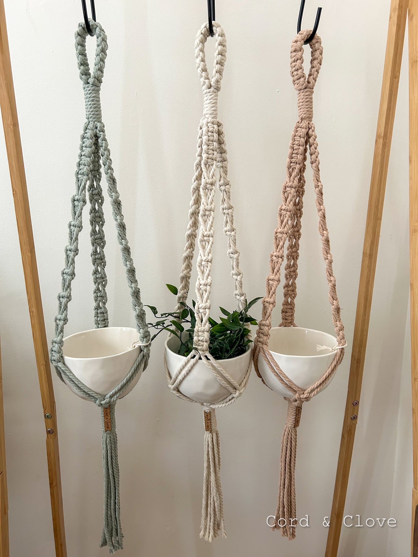 WILLOW Macrame Indoor Plant Hanger