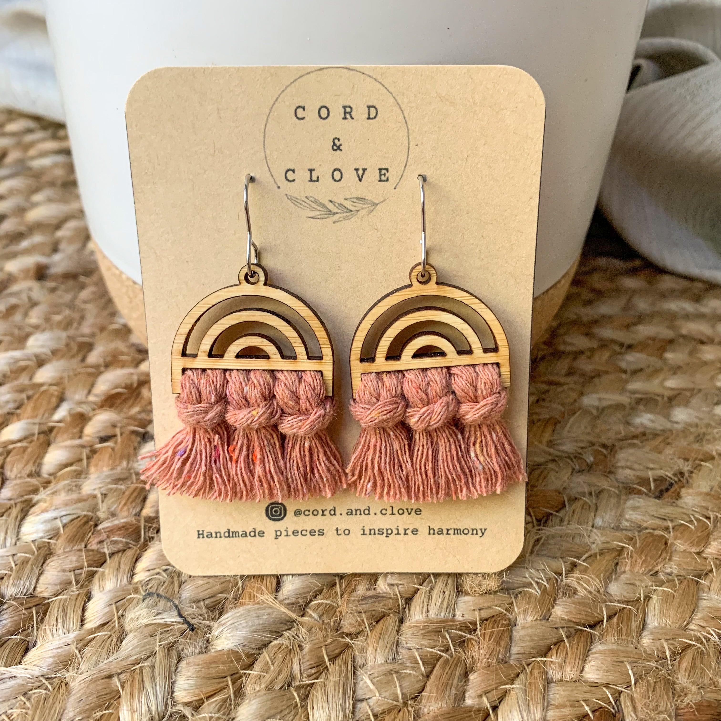 Best cord online for macrame earrings